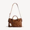Sac City pour femme, taille moyenne, couleur caramel Sac City pour femme, taille moyenne, couleur caramel