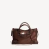 Sac City pour femme, taille moyenne, couleur espresso clair Sac City pour femme, taille moyenne, couleur espresso clair