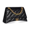 Sac Crush moyen matelassé « Noir » 716393210J11000