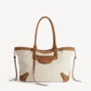 Sac de plage City pour femme, taille moyenne, beige/camel Sac de plage City pour femme, taille moyenne, beige/camel