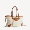 Sac de plage City pour femme, taille moyenne, beige/camel Sac de plage City pour femme, taille moyenne, beige/camel