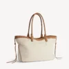 Sac de plage City pour femme, taille moyenne, beige/camel Sac de plage City pour femme, taille moyenne, beige/camel