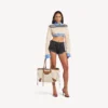 Sac de plage City pour femme, taille moyenne, beige/camel Sac de plage City pour femme, taille moyenne, beige/camel