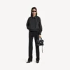 Sac de ville pour femme, petit modèle à clous géants et strass, noir Sac de ville pour femme, petit modèle à clous géants et strass, noir