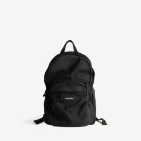 Sac à dos multipoches Explorer pour homme, noir