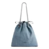 Sac fourre-tout moyen Crush en Denim « Bleu » 7429412AAYA4661
