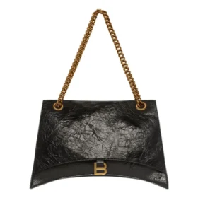 Sac à grande chaîne Crush « Black » 716332210IT1000