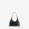 Sac hobo « City » petit format pour femme, noir