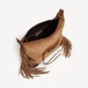 Sac hobo « City » pour femme, taille moyenne, couleur camel Sac hobo « City » pour femme, taille moyenne, couleur camel