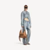 Sac hobo « City » pour femme, taille moyenne, couleur camel Sac hobo « City » pour femme, taille moyenne, couleur camel