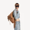 Sac hobo « City » pour femme, taille moyenne, couleur camel Sac hobo « City » pour femme, taille moyenne, couleur camel