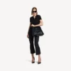 Sac hobo City pour femme, taille moyenne, noir