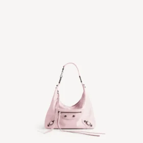 Sac hobo Le City pour femme, petit format, rose pétale