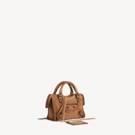 Sac Le City Bag Mini pour femme, couleur camel