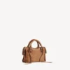 Sac Le City Bag Mini pour femme, couleur camel