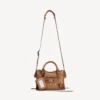 Sac Le City Bag Mini pour femme, couleur camel