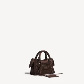 Sac Le City Bag Mini pour femme, couleur espresso clair