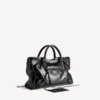 Sac Le City pour femme, taille moyenne, noir