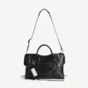 Sac Le City pour femme, taille moyenne, noir