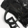 Sac Le City pour femme, taille moyenne, noir