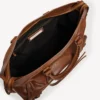 Sac Le City pour homme, grand format, couleur caramel