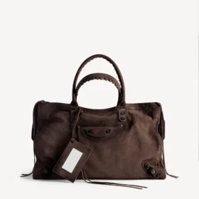 Sac Le City pour homme, grand format, couleur espresso clair