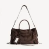 Sac Le City pour homme, grand format, couleur espresso clair