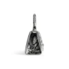 Sac à main Hourglass Xs avec broderie en chaîne « Silver » 7204712AARN8110