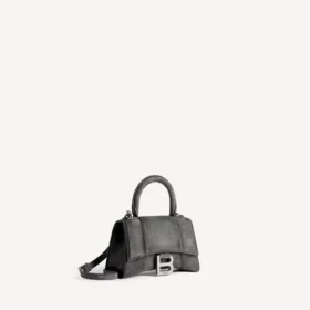 Sac à main Hourglass XS pour femme, gris tempête