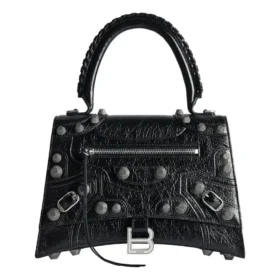 Sac à main moyen Hourglass X Le Cagole « Noir » 7815852AAY11000