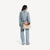 Sac à main Rodeo pour femme, taille moyenne, beige/beige clair style cowboy