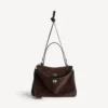 Sac à main Rodeo pour femme, taille moyenne, couleur espresso clair