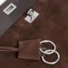 Sac à main Rodeo pour femme, taille moyenne, couleur espresso clair