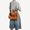 Sac à main Rodeo pour femme, taille moyenne, couleur tan cowboy