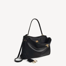 Sac à main Rodeo pour femme, taille moyenne, noir