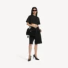 Sac à main Rodeo pour femme, taille moyenne, noir