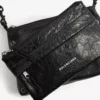 Sac messager Explorer à double poche pour homme, noir Sac messager Explorer à double poche pour homme, noir