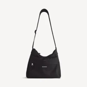 Sac messager hobo Explorer pour homme, noir