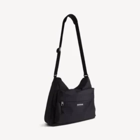 Sac messager hobo Explorer pour homme, noir
