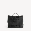 Sac messager militaire pour homme, noir