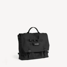 Sac messager militaire pour homme, noir