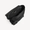Sac messager militaire pour homme, noir