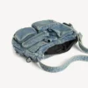 Sac messager pour homme très fonctionnel, bleu vintage Sac messager pour homme très fonctionnel, bleu vintage