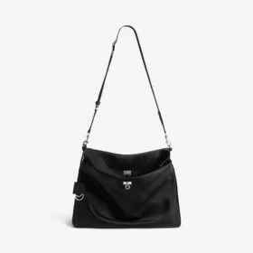 Sac messager Rodeo pour homme, taille moyenne, noir