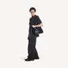 Sac messager Superbusy pour homme, noir