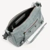 Sac moto City pour homme, petit modèle, bleu-gris Sac moto City pour homme, petit modèle, bleu-gris