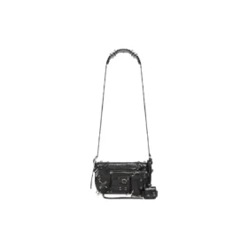 Sac à rabat Le Cagole Xs avec clous « Noir » 7190822AAE31000