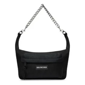 Sac Raver moyen avec chaîne « Black » 7410802AACN1000
