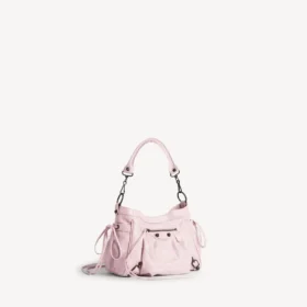 Sac seau « City » pour femme, petit format, rose pétale