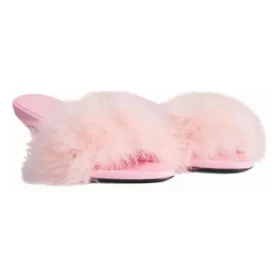 Sandales Boudoir 70 mm « Pink Feathers » 787447W0WMQ5000